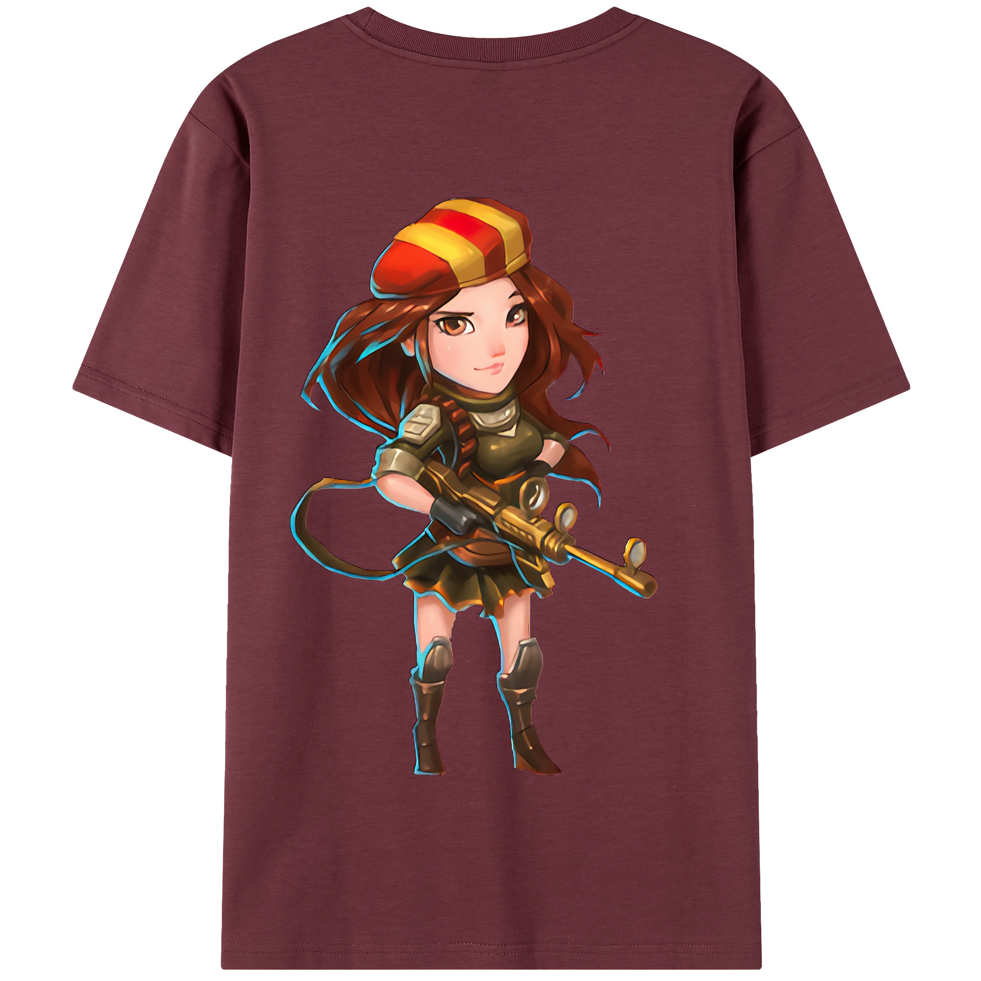 リーグ・オブ・レジェンド League of Legends LOL 綿100％半袖Tシャツ（背面プリント）